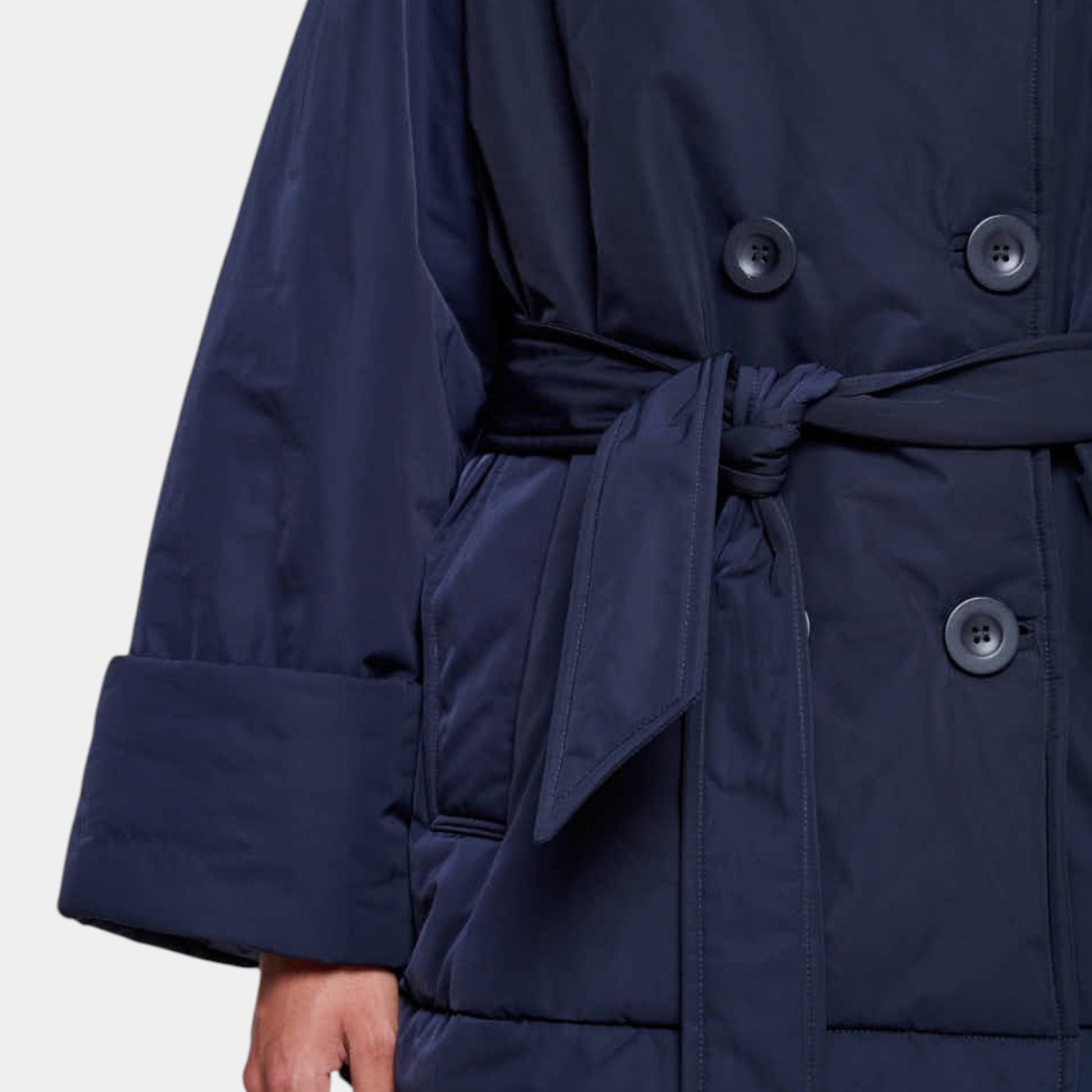 OOF WEAR Oof Wear Giacca Doppiopetto in Nylon - Blu - Hubert Humangoods