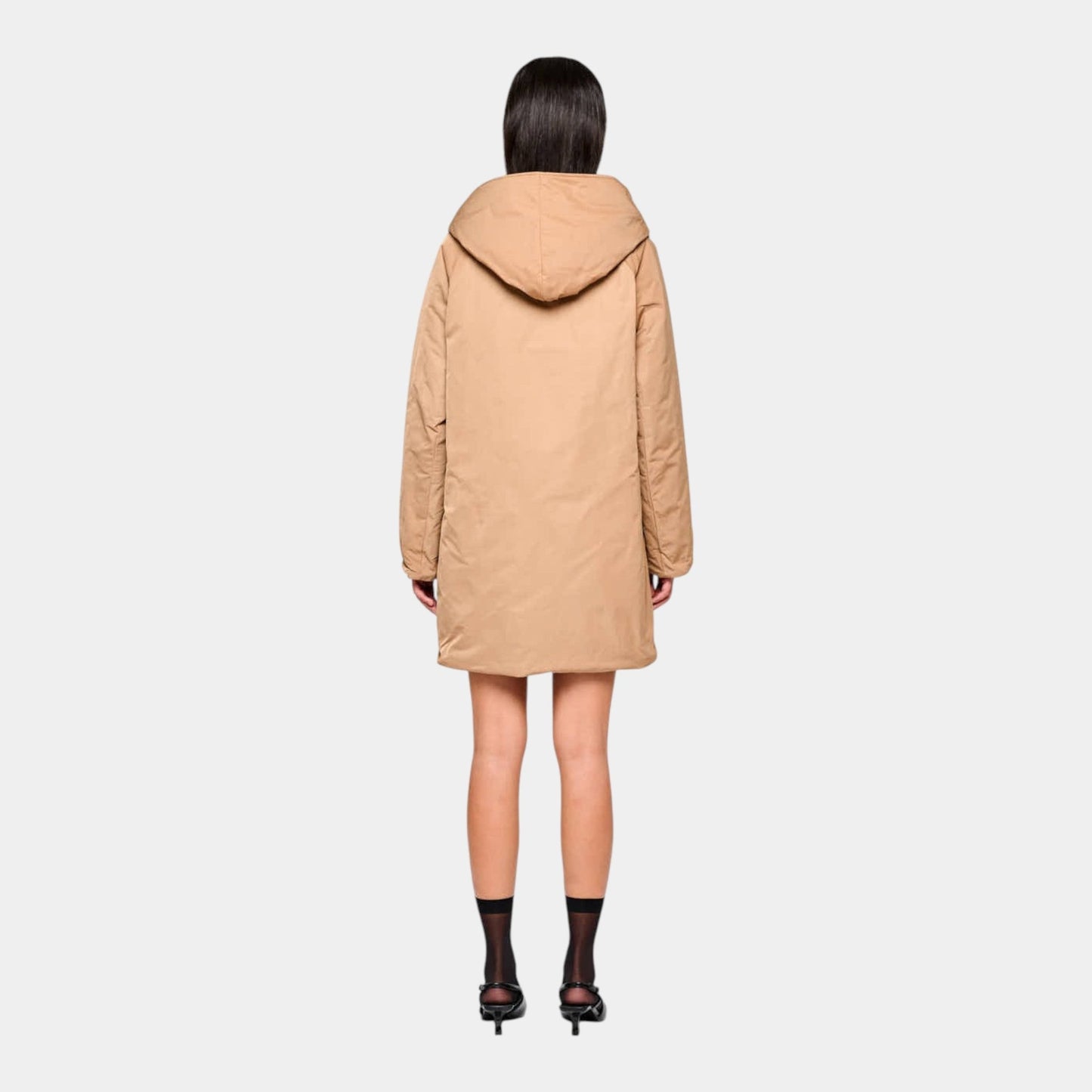 OOF WEAR Oof Wear Giacca lunga reversibili - Nero/Cammello - Hubert Humangoods