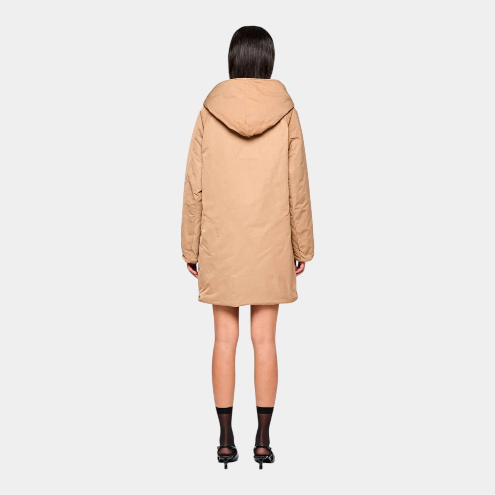 OOF WEAR Oof Wear Giacca lunga reversibili - Nero/Cammello - Hubert Humangoods