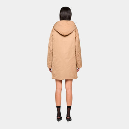 OOF WEAR Oof Wear Giacca lunga reversibili - Nero/Cammello - Hubert Humangoods