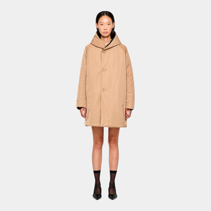 OOF WEAR Oof Wear Giacca lunga reversibili - Nero/Cammello - Hubert Humangoods