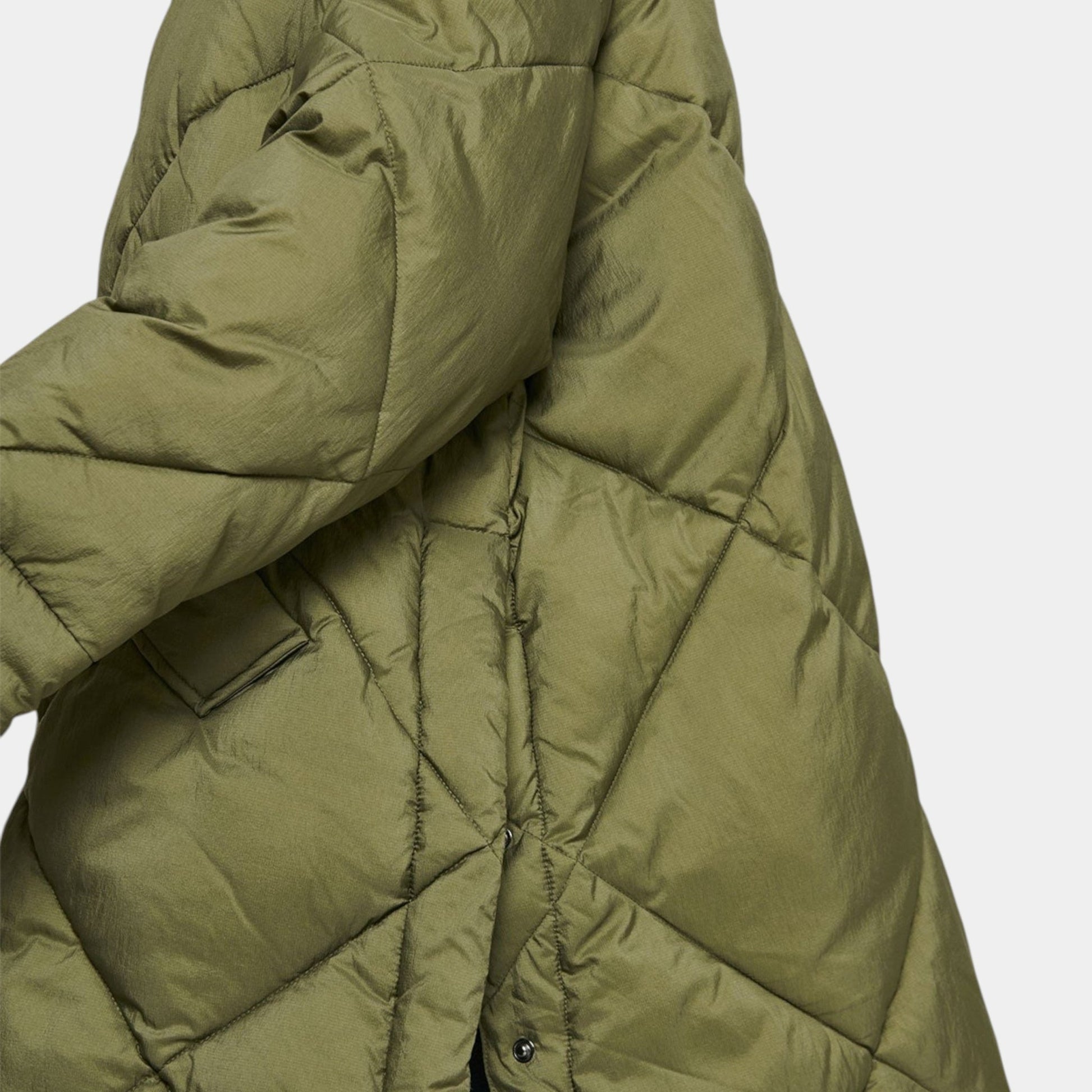 OOF WEAR Oof Wear Giacca lunga trapuntata - Verde - Hubert Humangoods