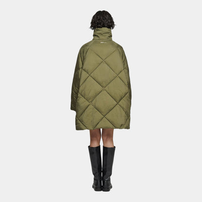 OOF WEAR Oof Wear Giacca lunga trapuntata - Verde - Hubert Humangoods