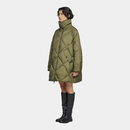 OOF WEAR Oof Wear Giacca lunga trapuntata - Verde - Hubert Humangoods