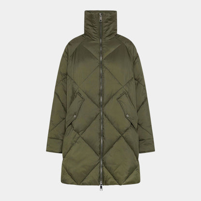 OOF WEAR Oof Wear Giacca lunga trapuntata - Verde - Hubert Humangoods