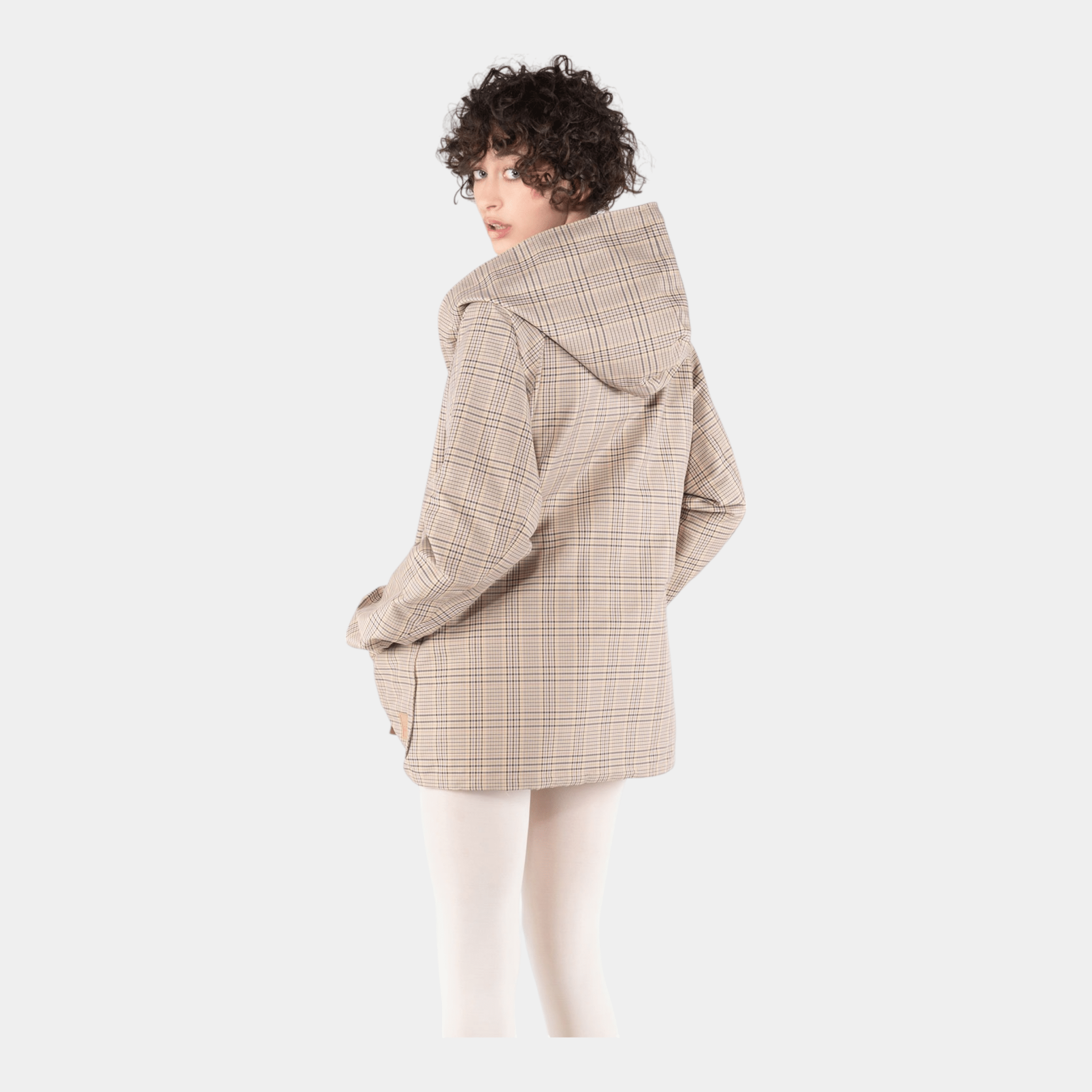 OOF WEAR Oof Wear Giacca reversibile 9411 - Check/Cammello - Hubert Humangoods