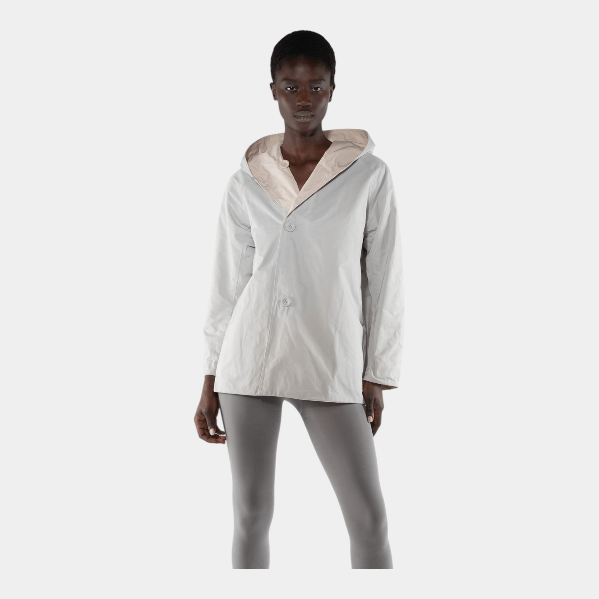 OOF WEAR Oof Wear Giacca reversibile 9411 - Panna/Grigio - Hubert Humangoods