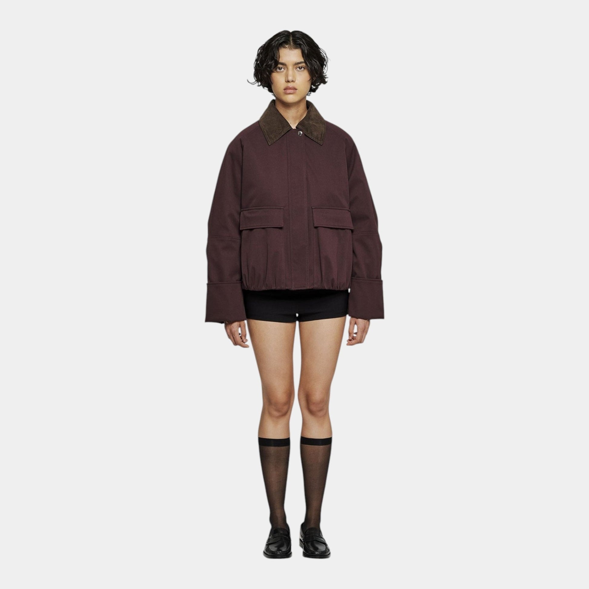 OOF WEAR Oof Wear Giacca Utility - Bordeaux - Hubert Humangoods