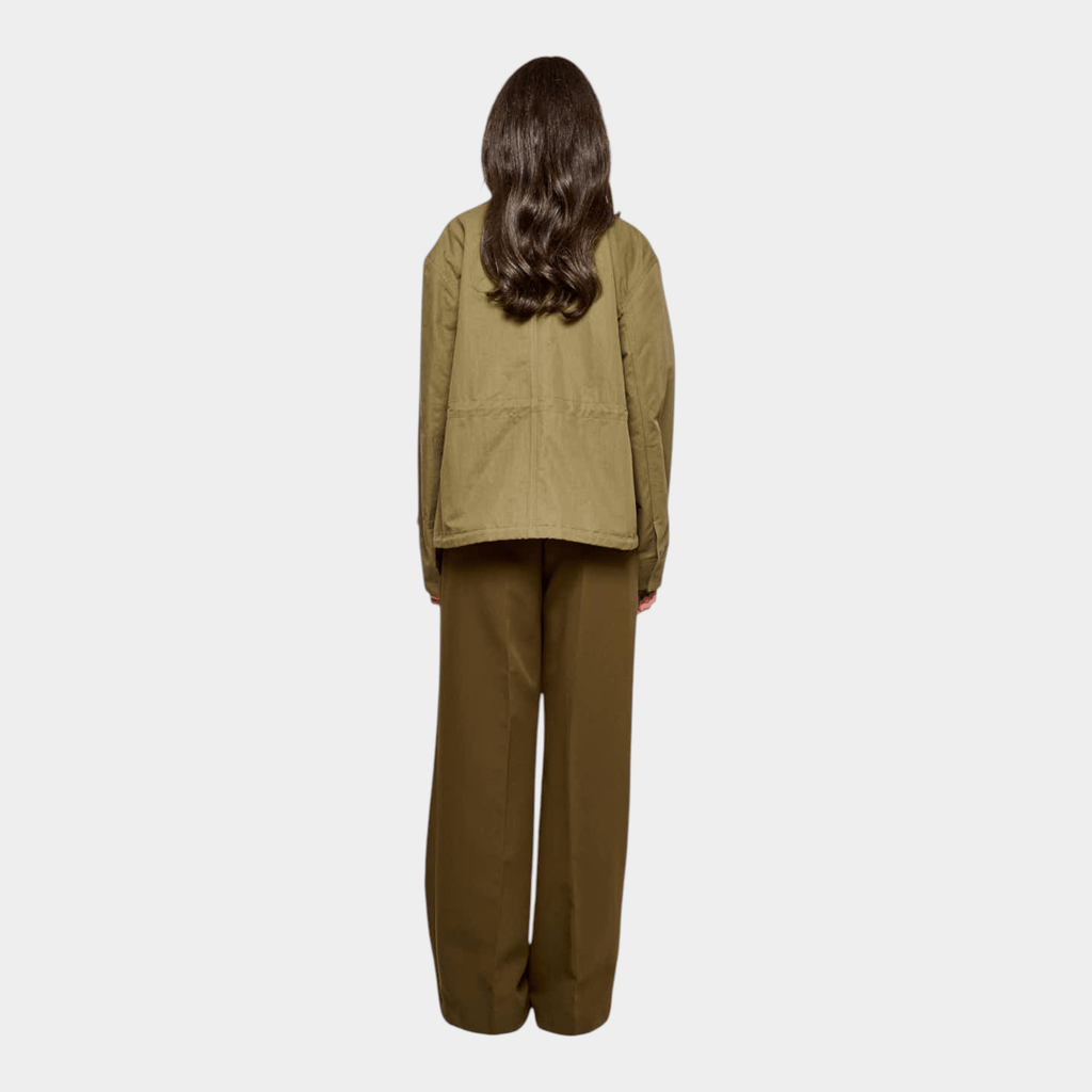 OOF WEAR Oof Wear Hackney Field Jacket in cotone - Oliva - Hubert Humangoods