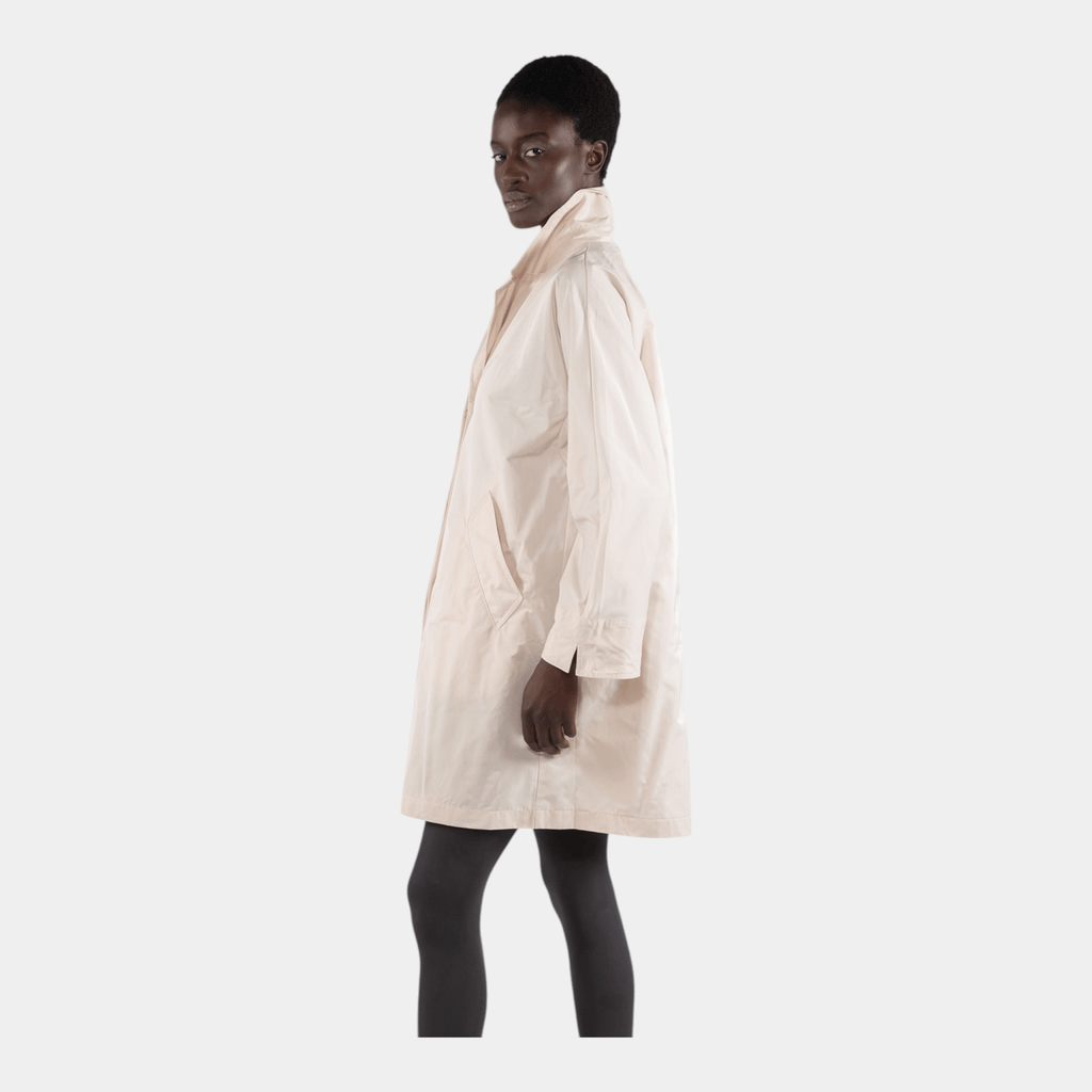 OOF WEAR Oof Wear Trench in nylon memory - Crema - Hubert Humangoods