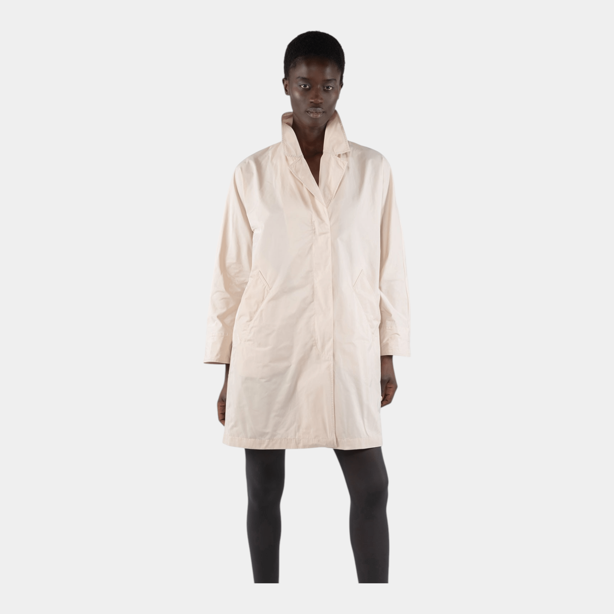 OOF WEAR Oof Wear Trench in nylon memory - Crema - Hubert Humangoods