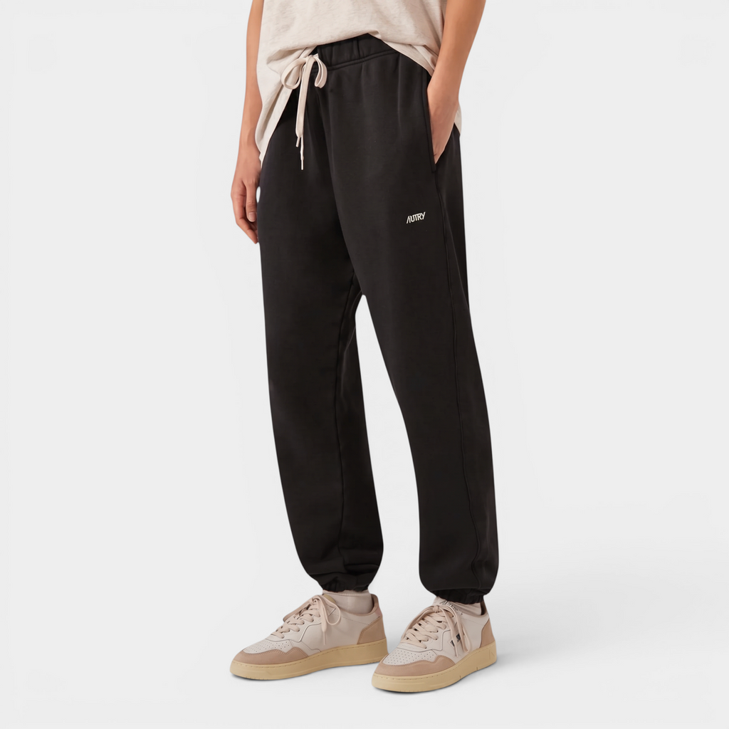 Autry Pantalone tuta con logo - Nero