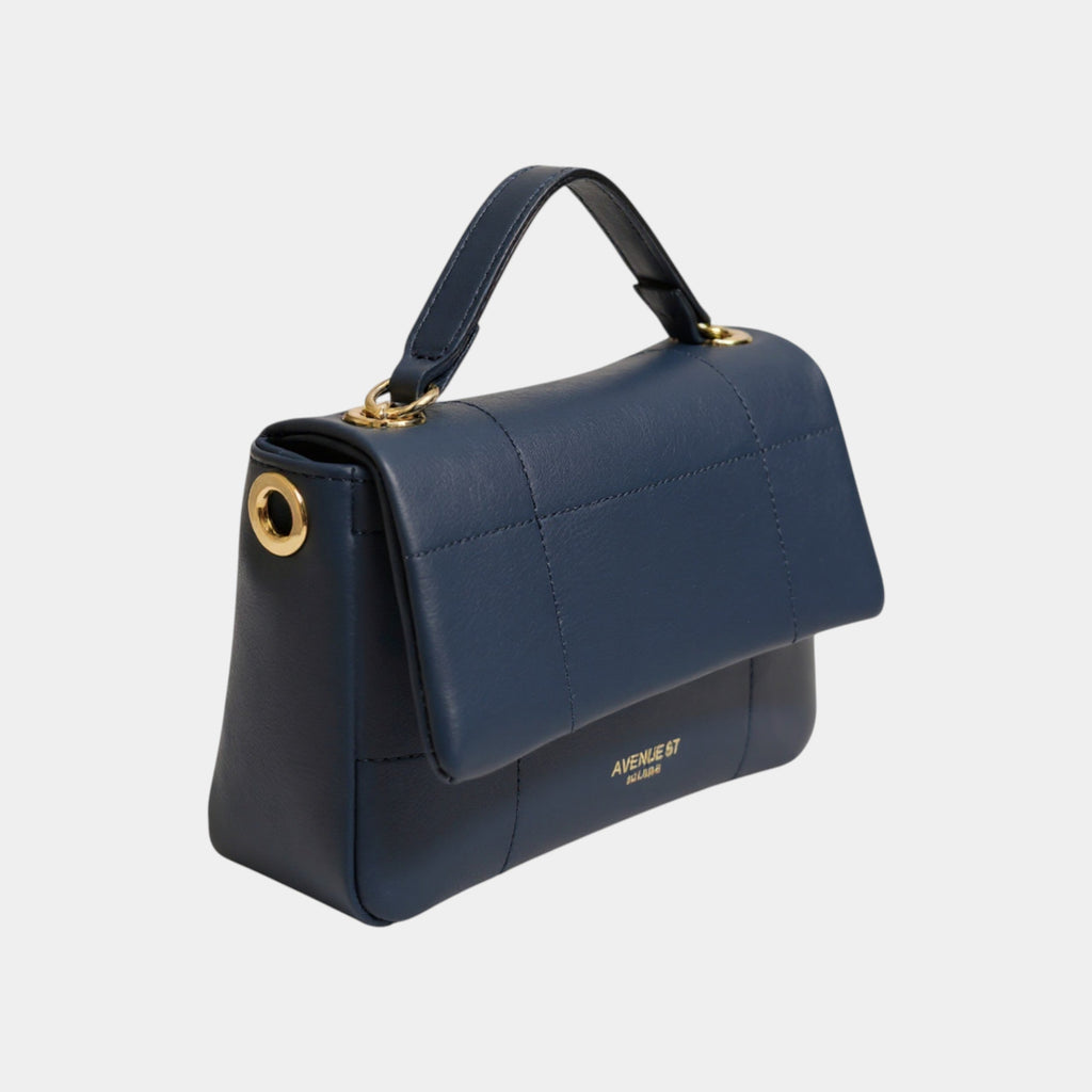 Avenue 67 Borsa Smooth in pelle - Blu