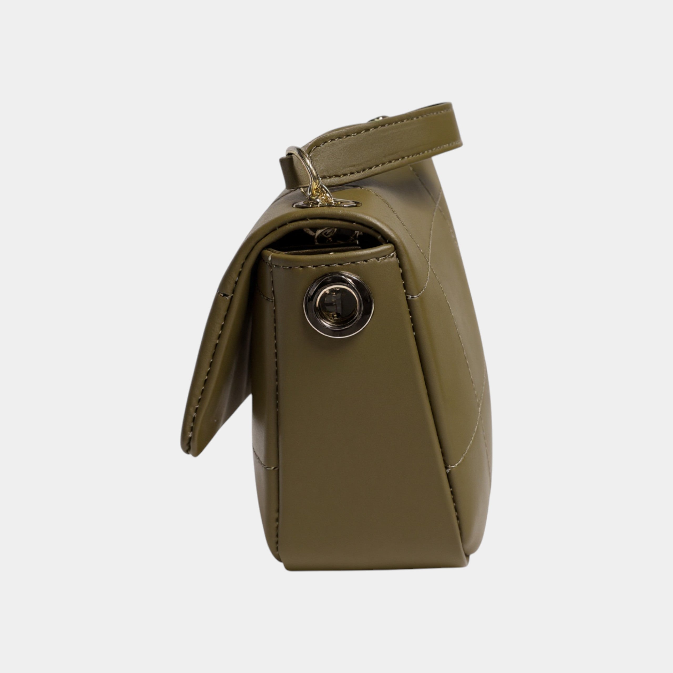 Avenue 67 Borsa Smooth in pelle - Oliva