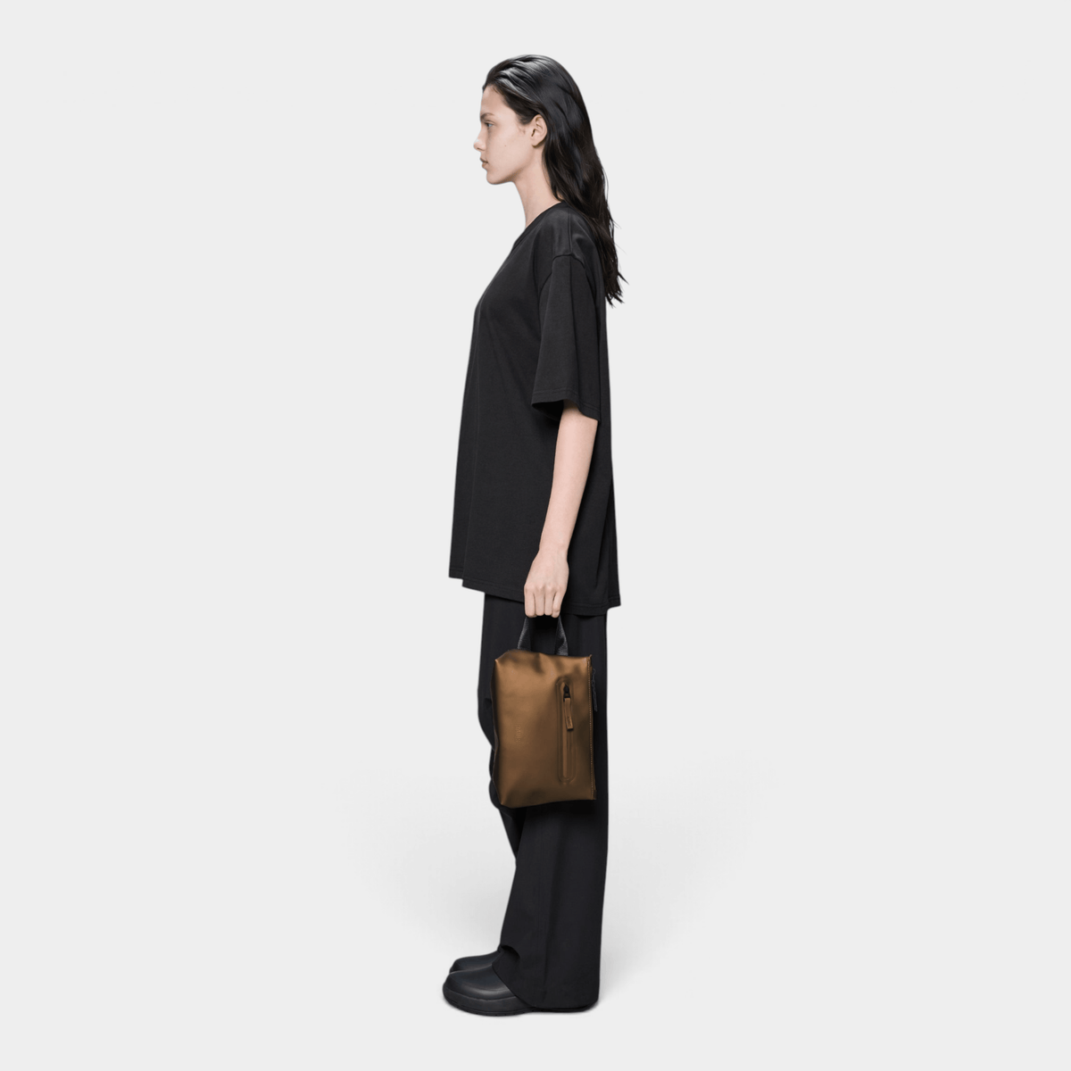 RAINS - Rains Beauty 2 Zip cosmetic - Bronzo/4 - Hubert Humangoods