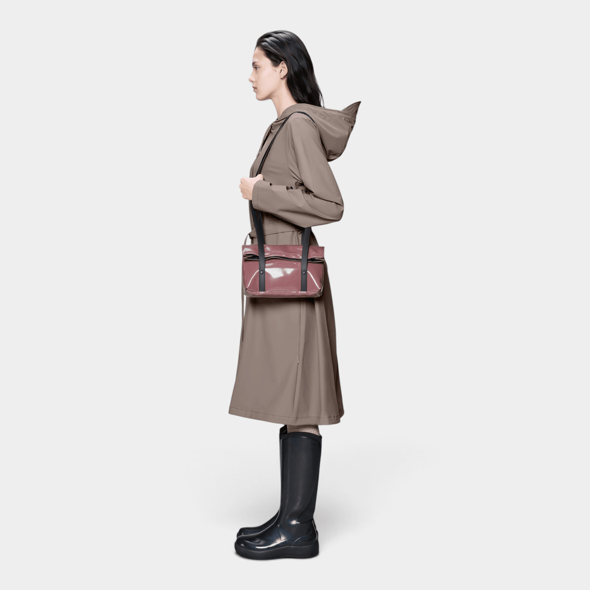 RAINS - Rains Borsa a tracolla 2 strap - Rosa/2 - Hubert Humangoods