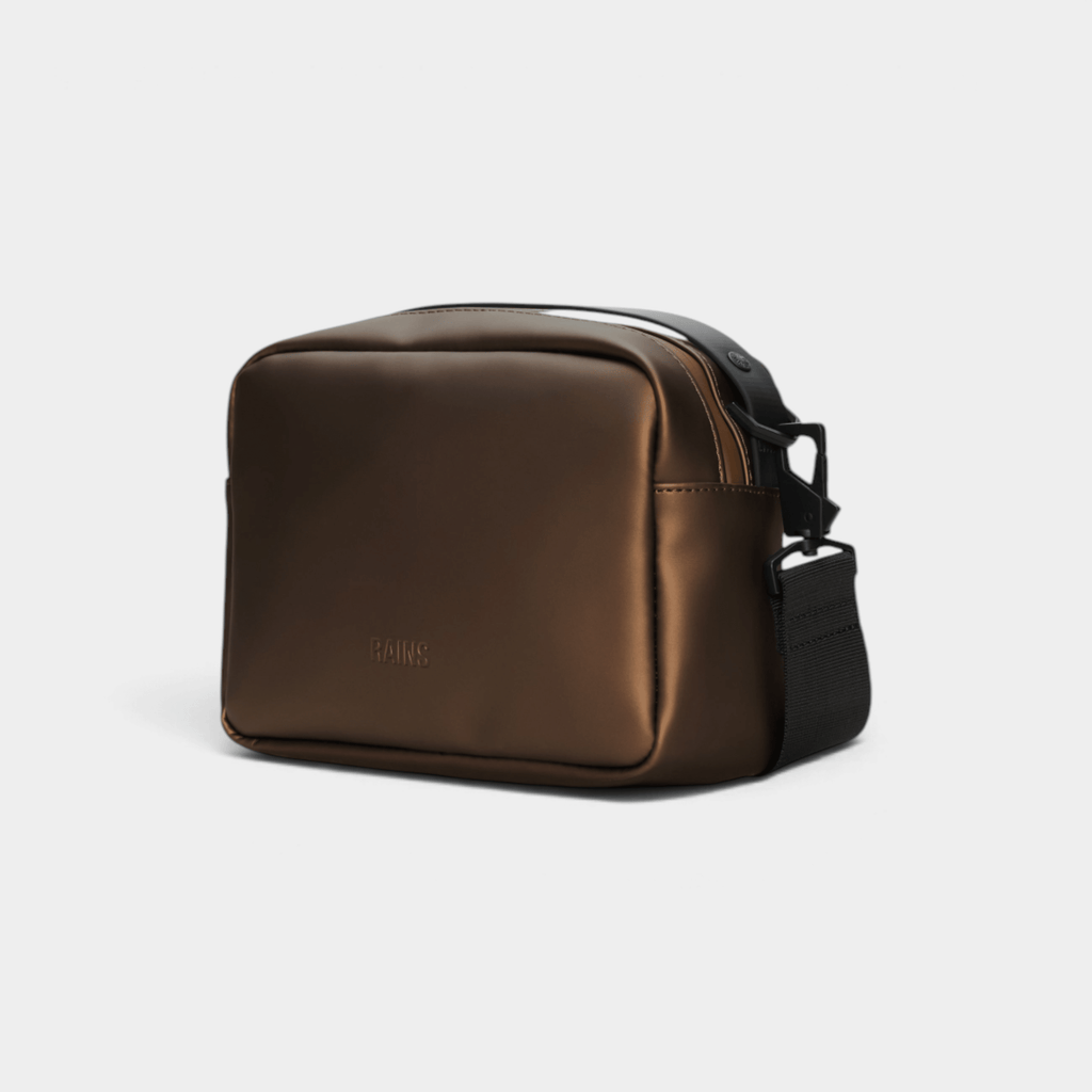 RAINS - Rains Borsa Box crossbody idrorepellente - Bronzo/2 - Hubert Humangoods
