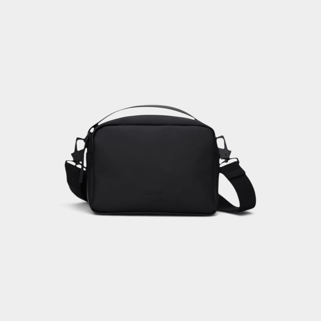 RAINS - Rains Borsa Box crossbody idrorepellente - Nero/1 - Hubert Humangoods