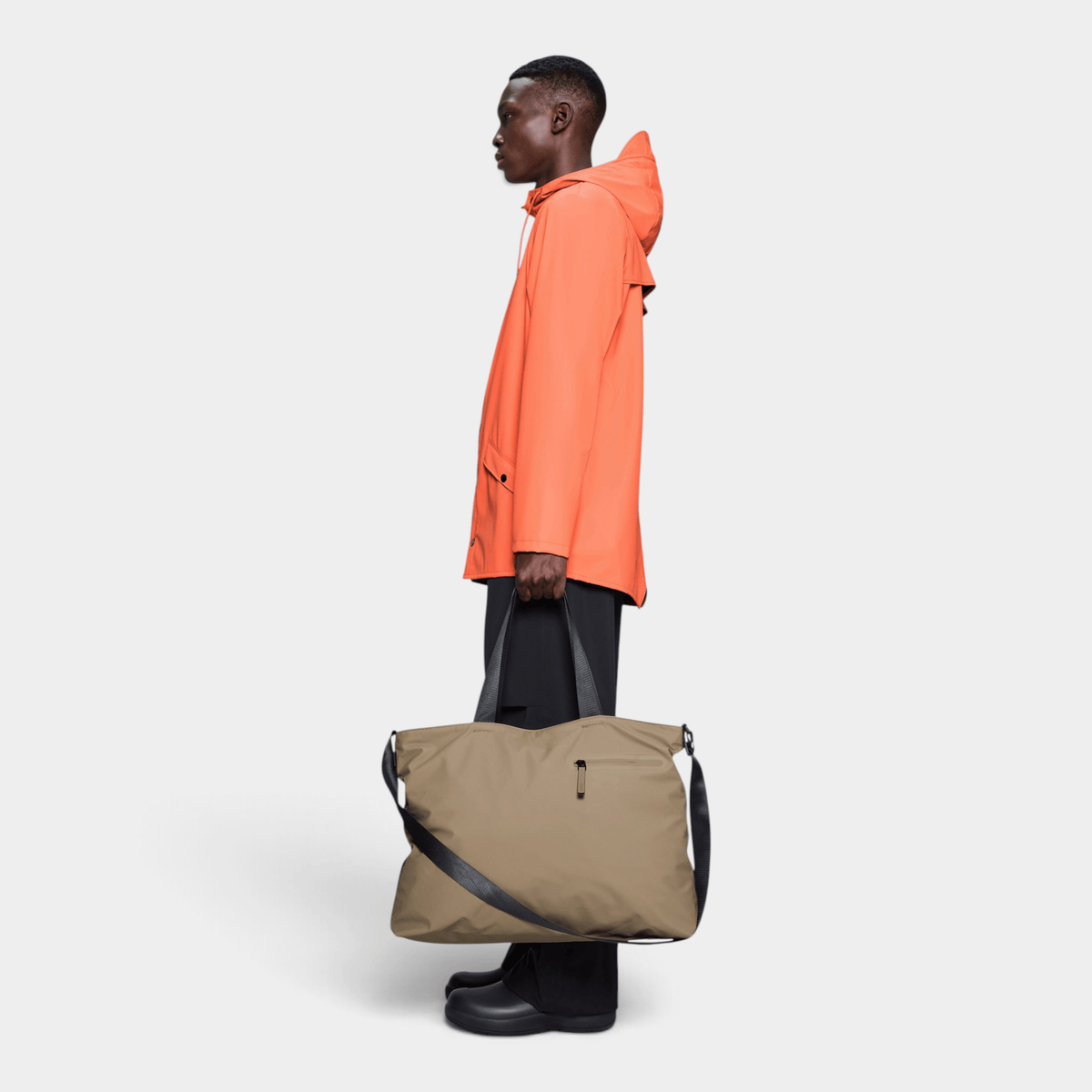 RAINS - Rains Borsa Dash Messenger tote - Beige/3 - Hubert Humangoods