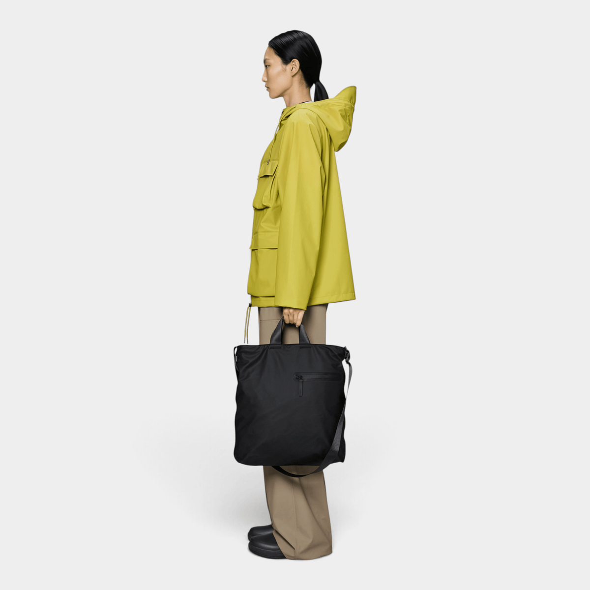 RAINS - Rains Borsa Dash tote - Nero/5 - Hubert Humangoods