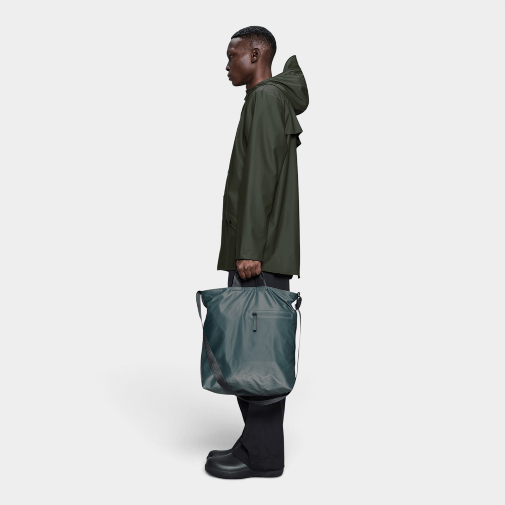 RAINS - Rains Borsa Dash tote - Verde/3 - Hubert Humangoods