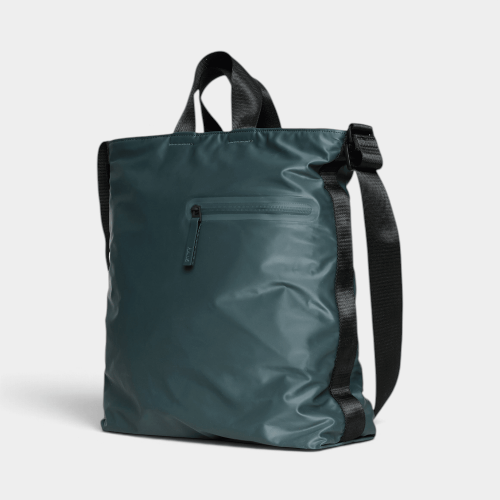 RAINS - Rains Borsa Dash tote - Verde/2 - Hubert Humangoods