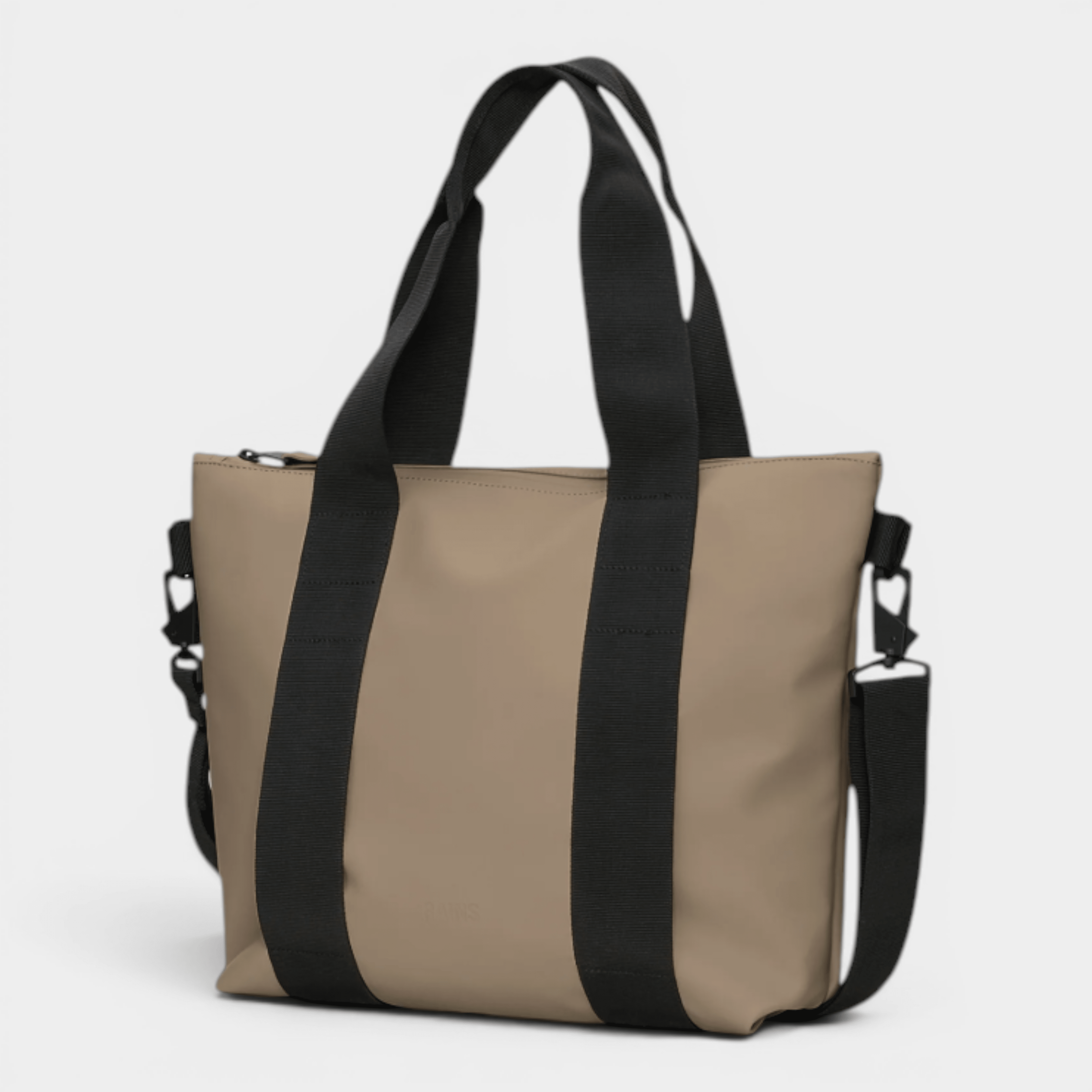 RAINS - Rains Borsa Tote bag micro - Beige/2 - Hubert Humangoods