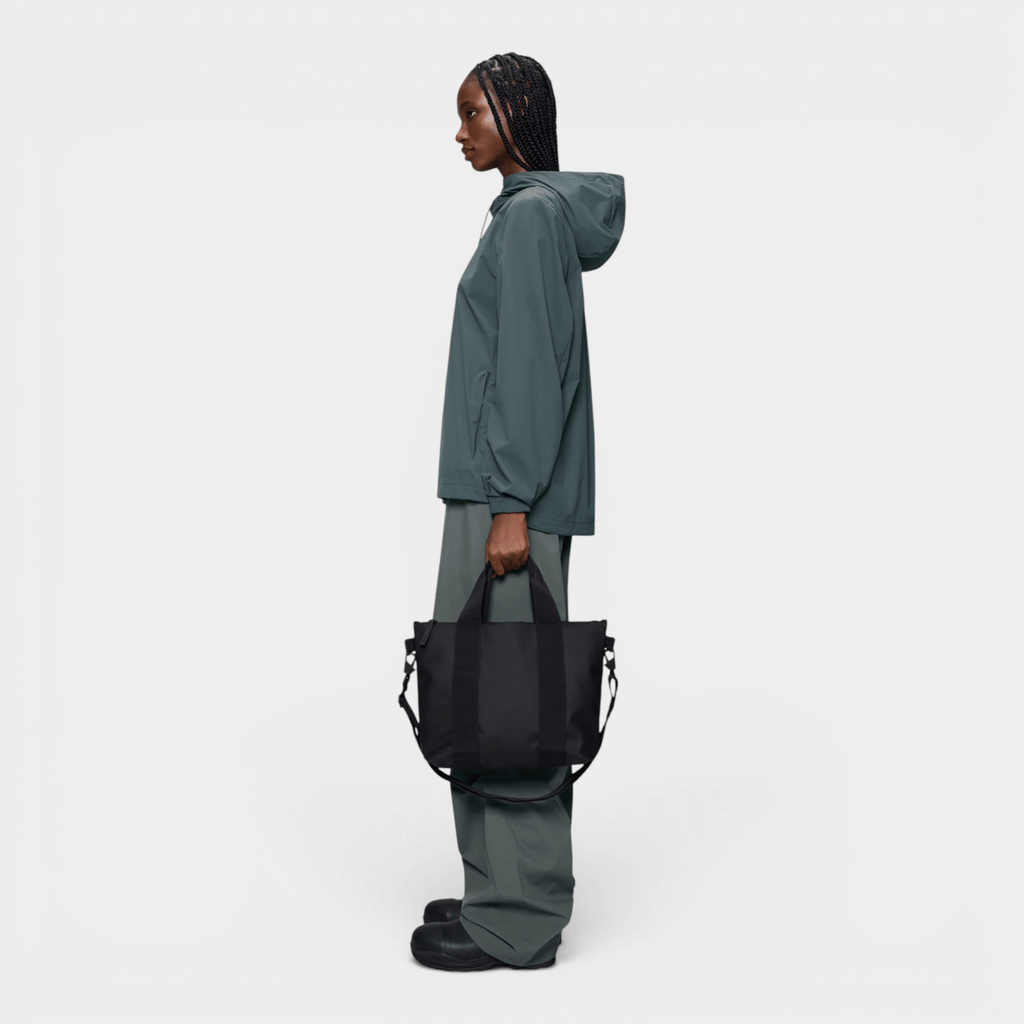 RAINS - Rains Borsa Tote bag micro - Nero/3 - Hubert Humangoods
