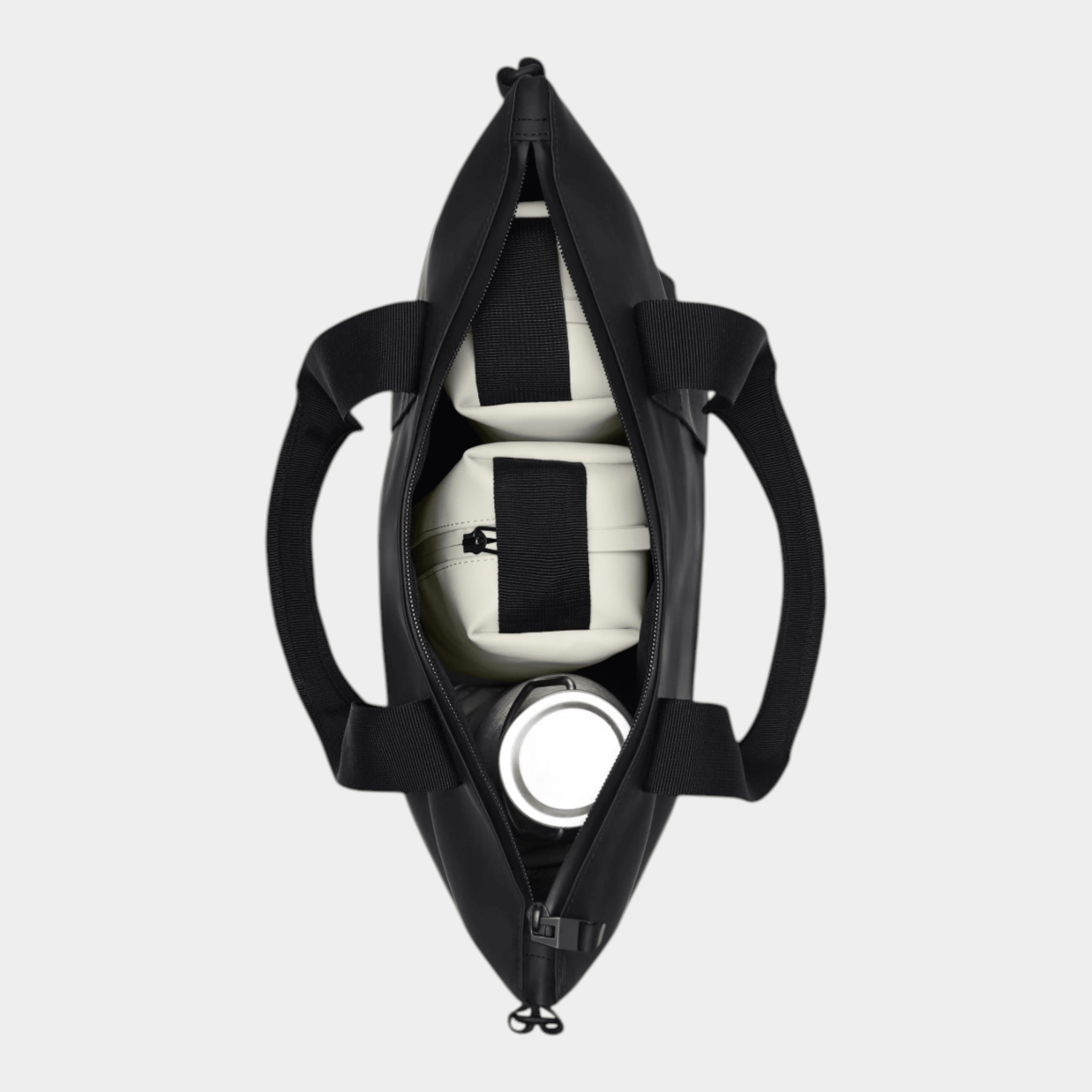 RAINS - Rains Borsa Tote bag micro - Nero/4 - Hubert Humangoods