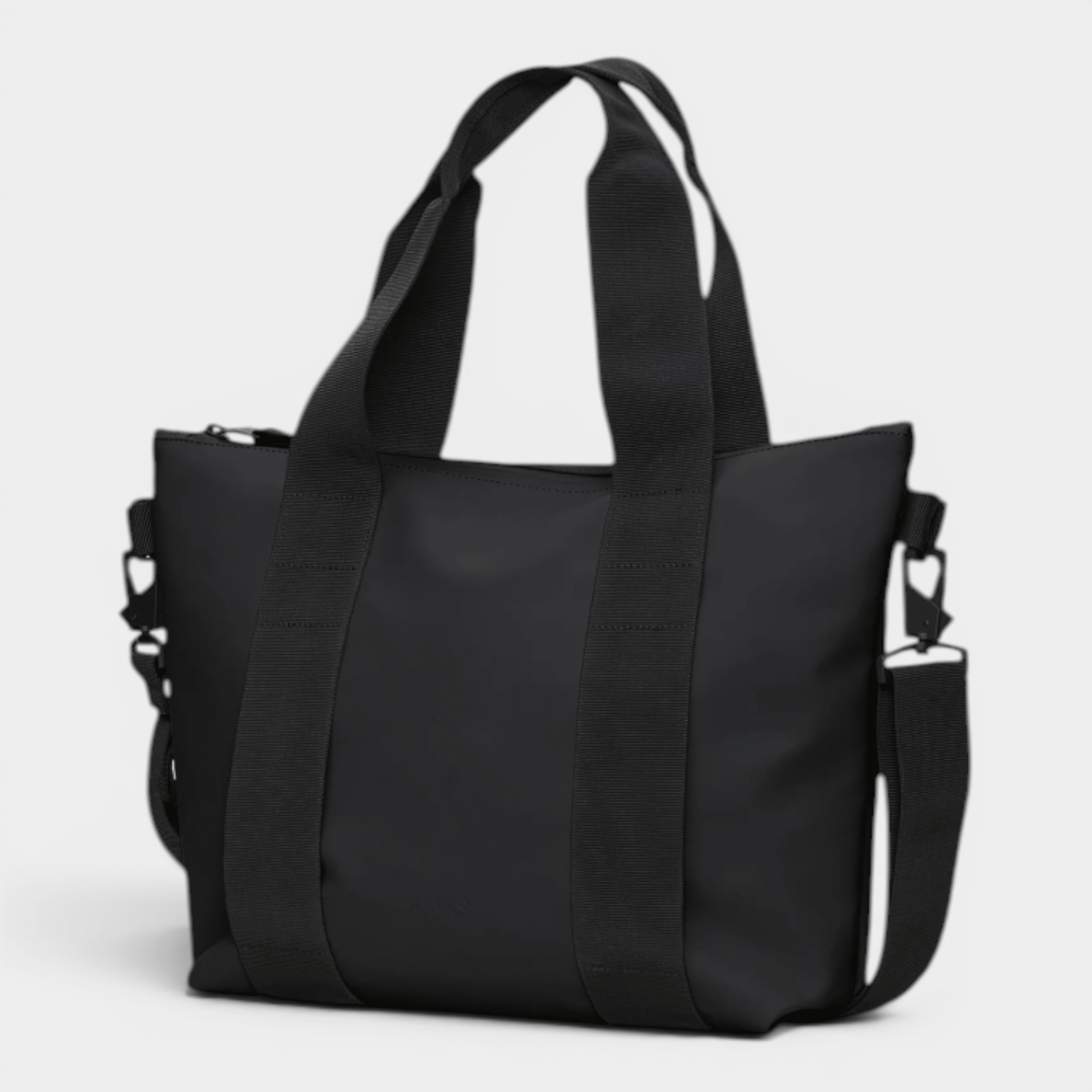 RAINS - Rains Borsa Tote bag micro - Nero/2 - Hubert Humangoods