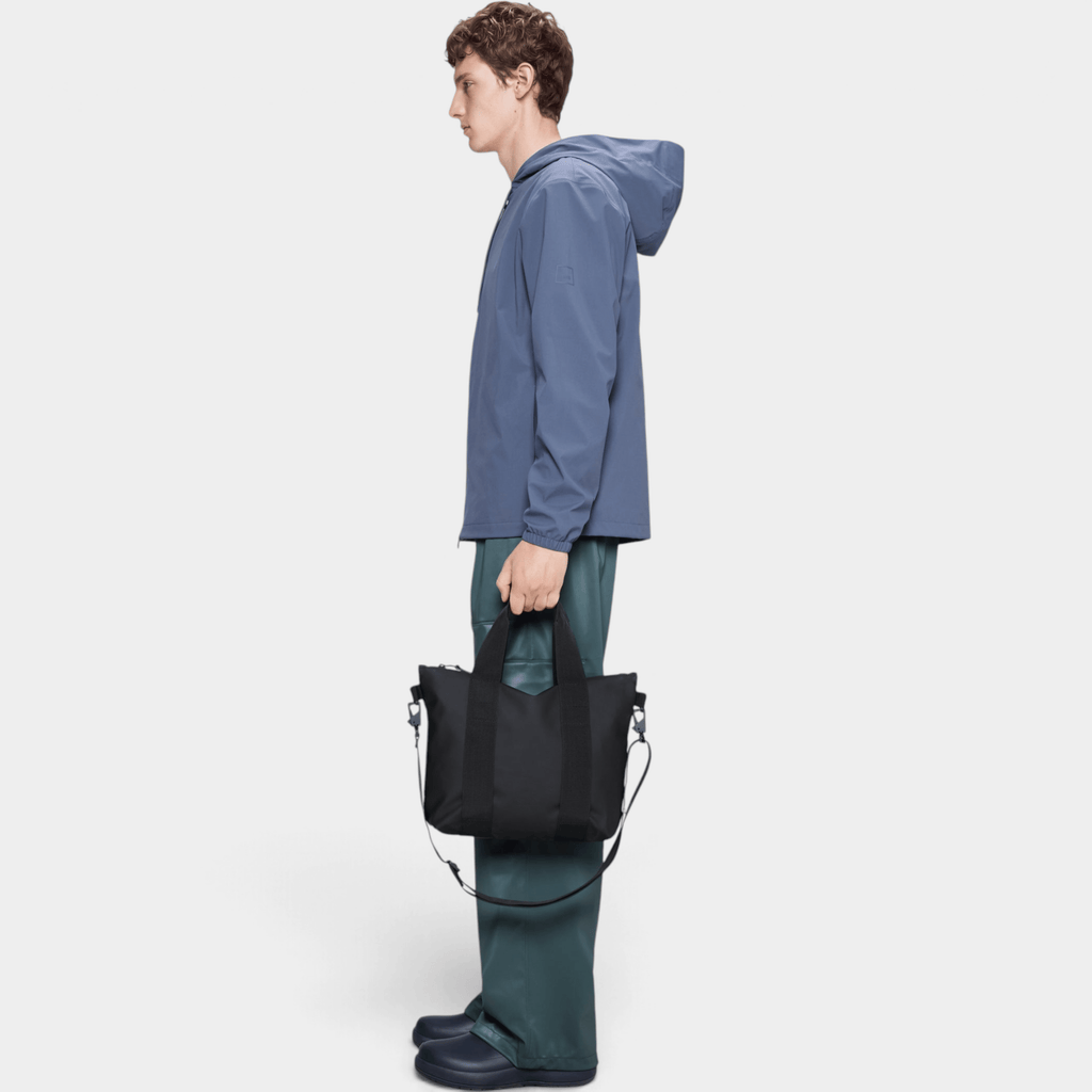 RAINS - Rains Borsa Tote Micro idrorepellente - Nero/3 - Hubert Humangoods