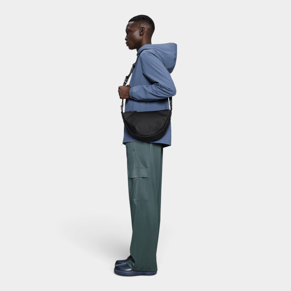 RAINS - Rains Borsa Valera Crossbody idrorepellente - Nero/3 - Hubert Humangoods