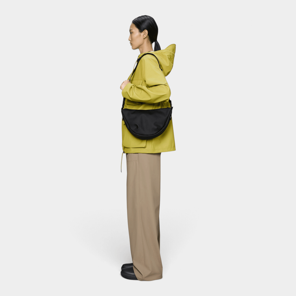 RAINS - Rains Borsa Valera Crossbody idrorepellente - Nero/4 - Hubert Humangoods