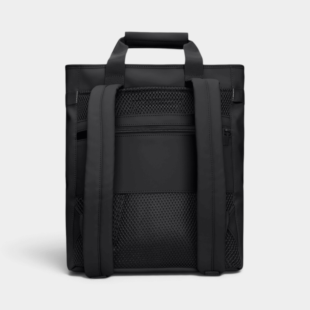 RAINS - Rains Borsa Zaino Texel tote - Nero/7 - Hubert Humangoods