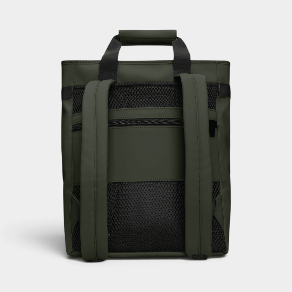 RAINS - Rains Borsa Zaino Texel tote - Verde/7 - Hubert Humangoods