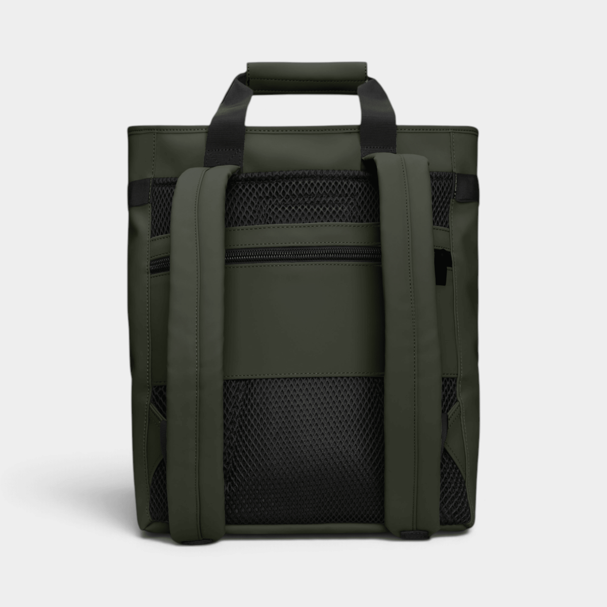 RAINS - Rains Borsa Zaino Texel tote - Verde/7 - Hubert Humangoods