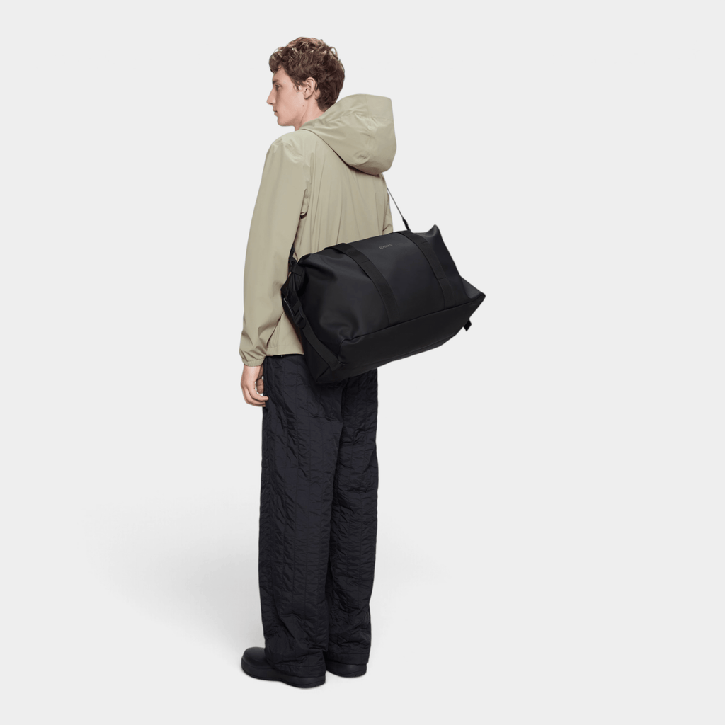 RAINS - Rains Borsone Hilo Weekend - Nero/4 - Hubert Humangoods
