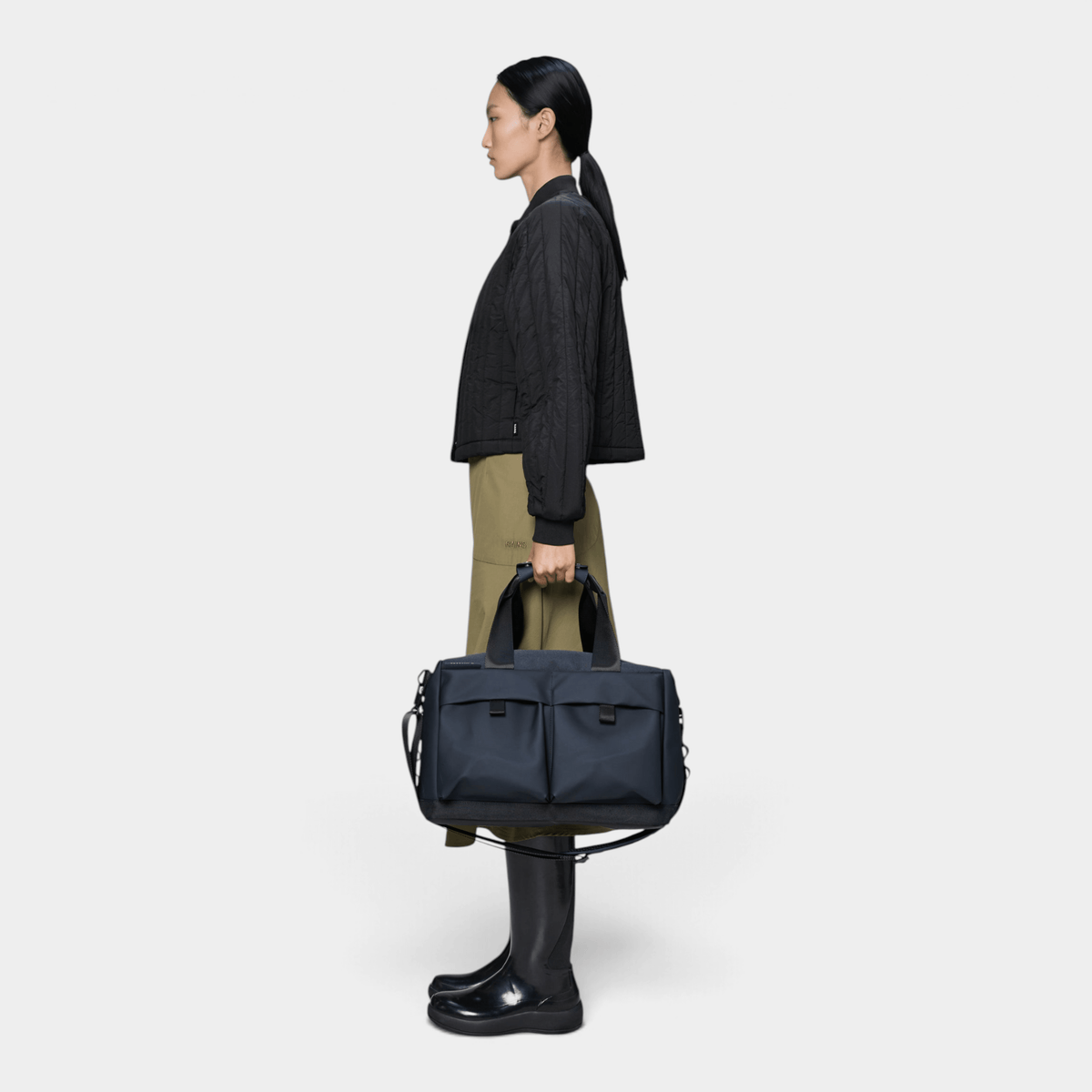 RAINS - Rains Borsone Otaru Weekend small - Blu/5 - Hubert Humangoods