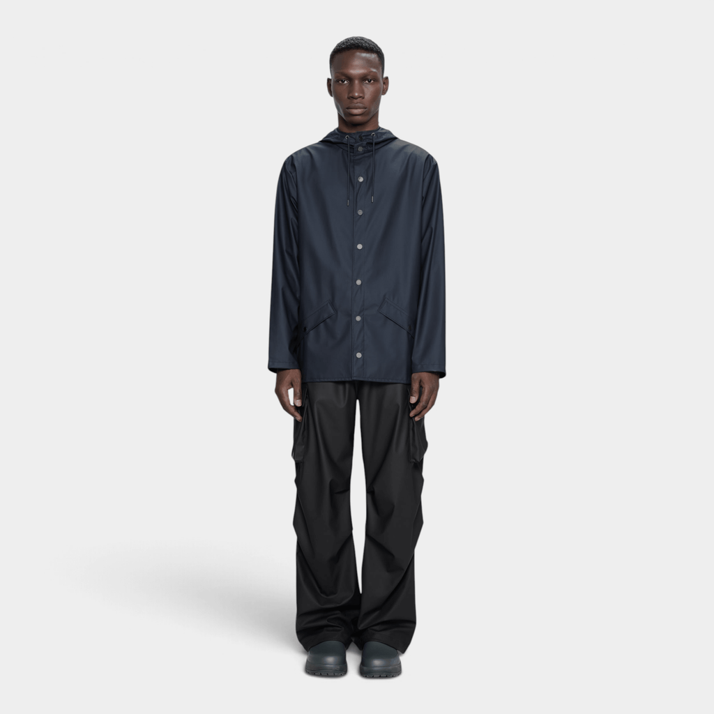 RAINS - Rains Giacca impermeabile essenziale - Blu/2 - Hubert Humangoods