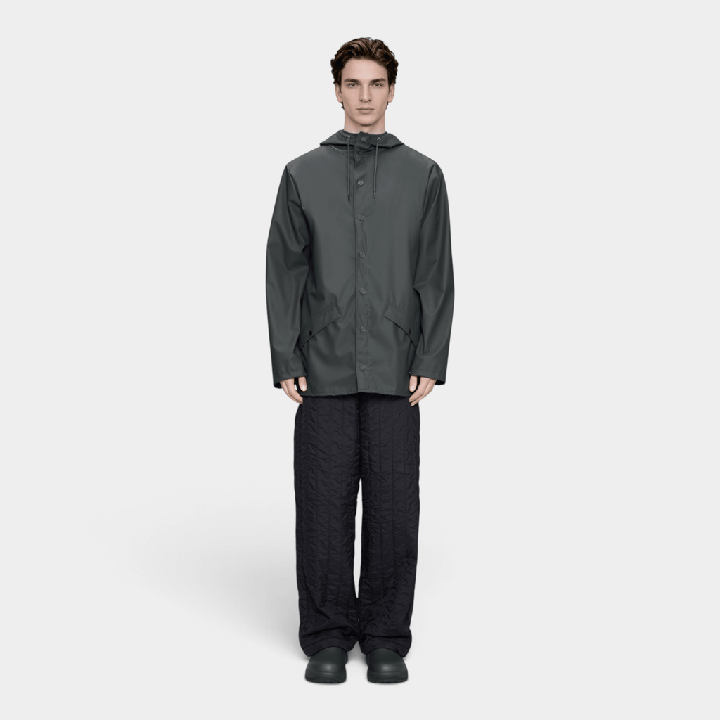 RAINS - Rains Giacca impermeabile essenziale - Grigio/2 - Hubert Humangoods