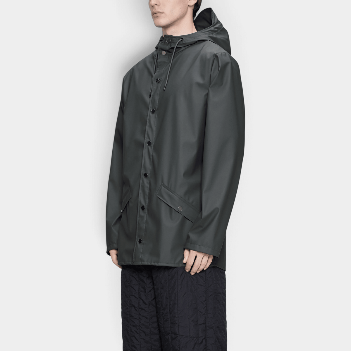 RAINS - Rains Giacca impermeabile essenziale - Grigio/4 - Hubert Humangoods