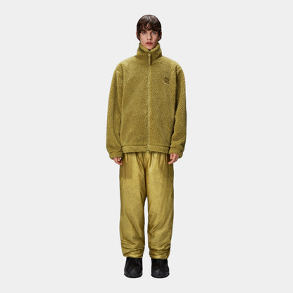 RAINS Rains giacca Kofu Fleece - Khaki - Hubert Humangoods