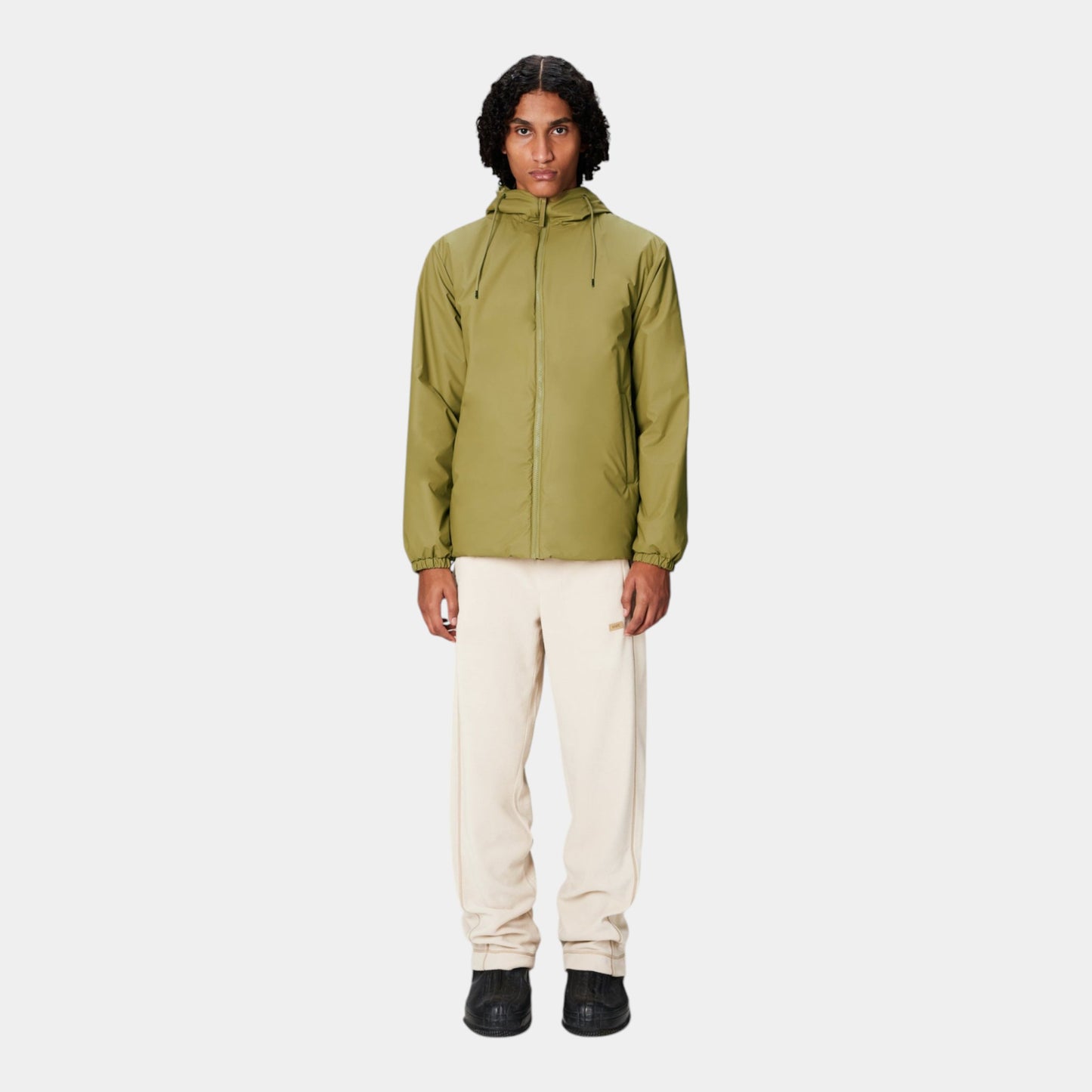 RAINS Rains giacca Lohja - Khaki - Hubert Humangoods