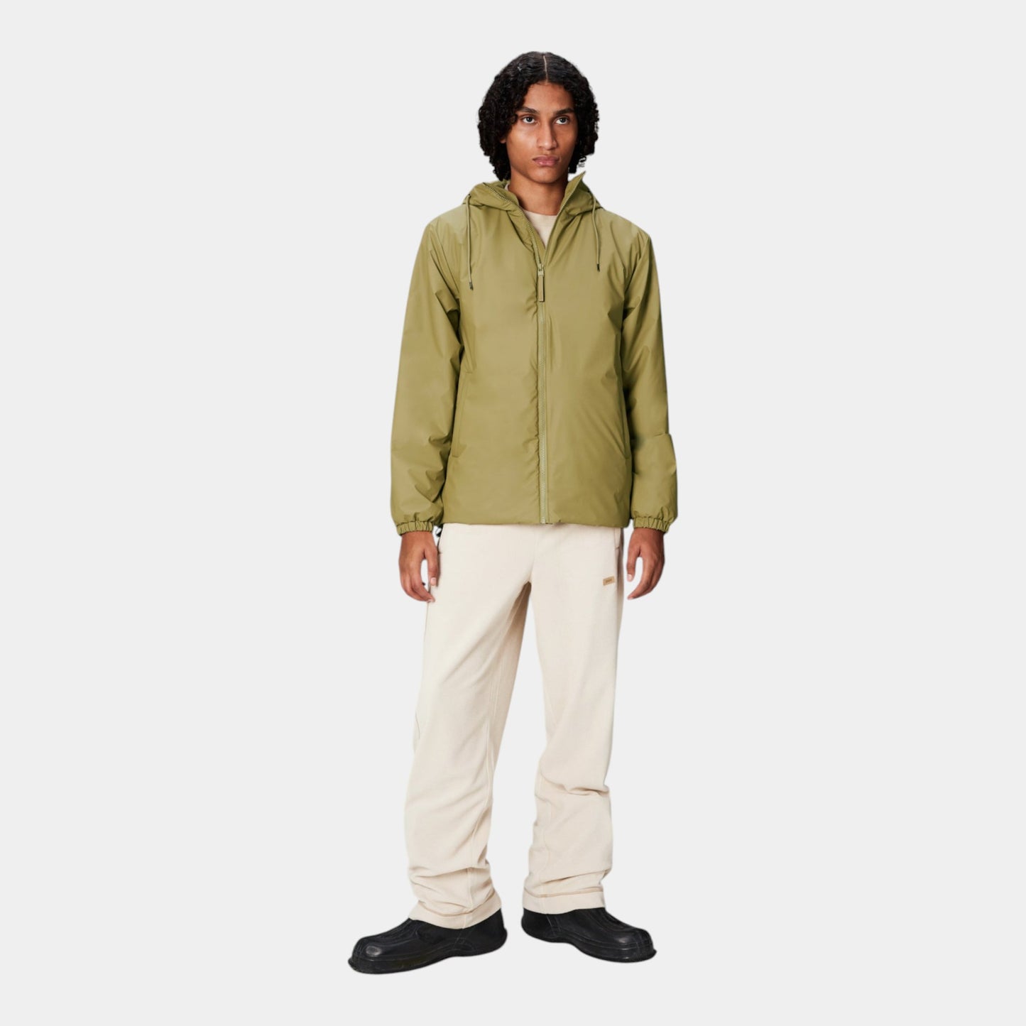 RAINS Rains giacca Lohja - Khaki - Hubert Humangoods