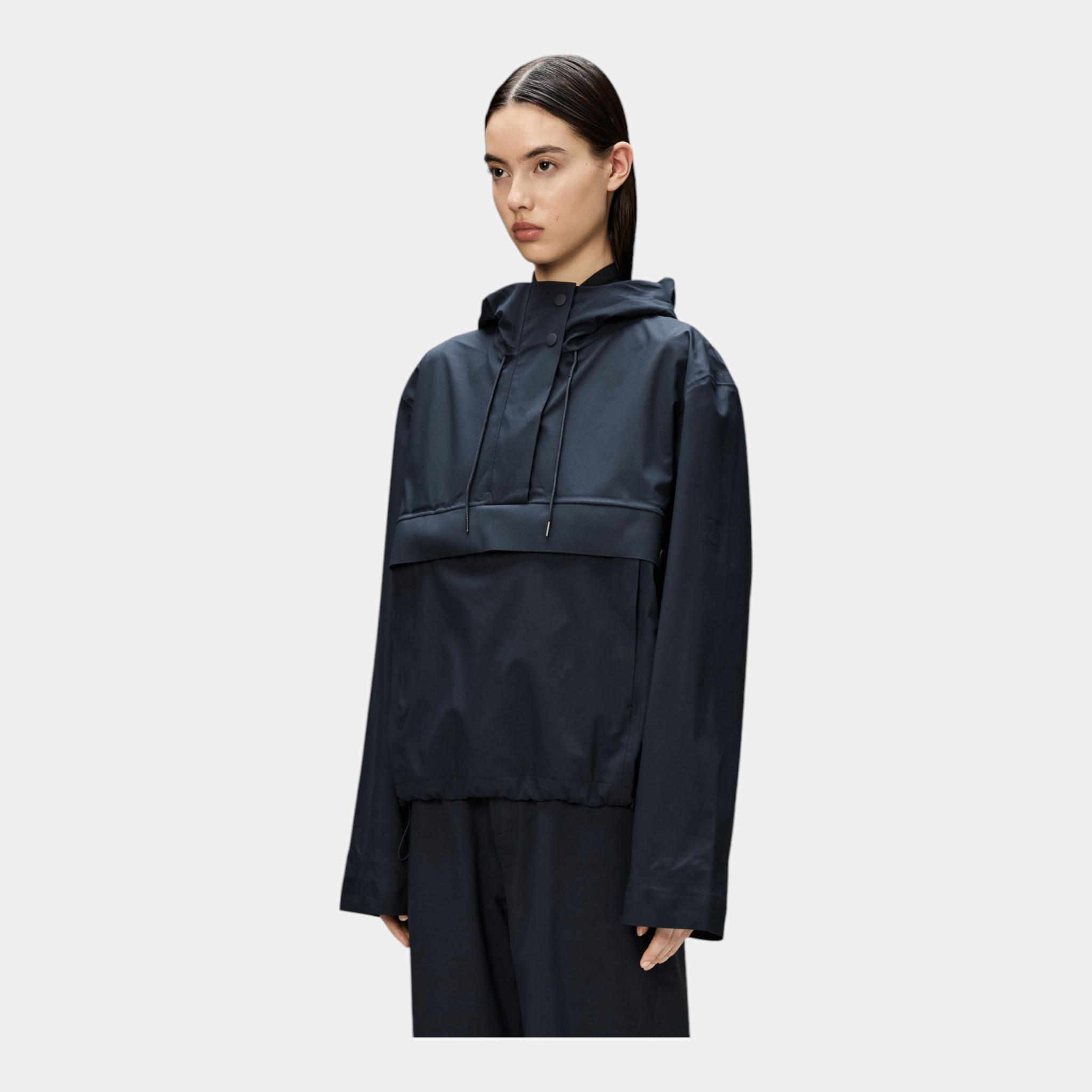 RAINS Rains Giacca W Suva Hardshell Short - Blu - Hubert Humangoods