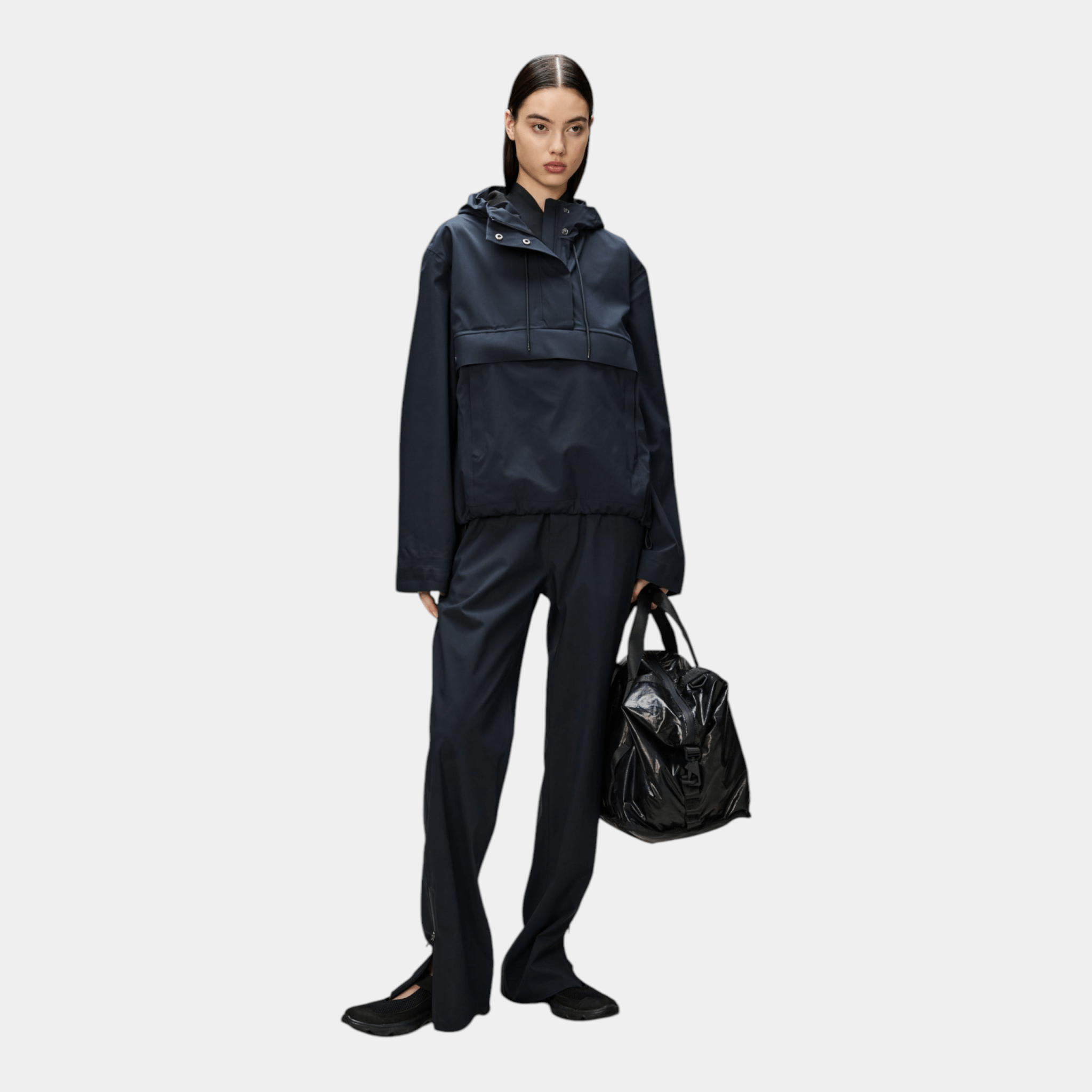 RAINS Rains Giacca W Suva Hardshell Short - Blu - Hubert Humangoods