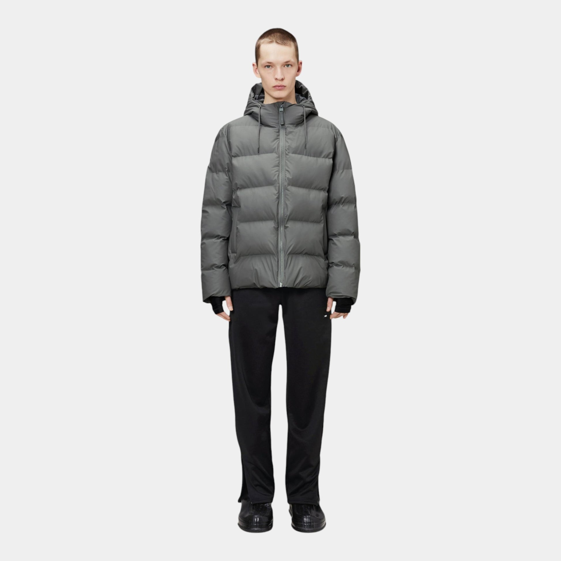 RAINS Rains giubbotto Alta Puffer - Grigio - Hubert Humangoods