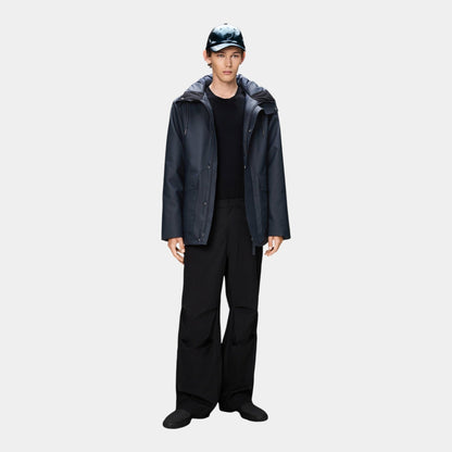 RAINS Rains Parka impermeabile - Blu - Hubert Humangoods