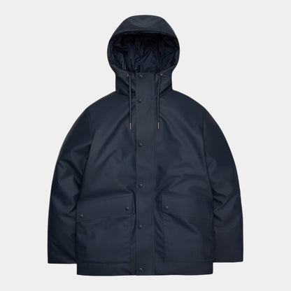 RAINS Rains Parka impermeabile - Blu - Hubert Humangoods