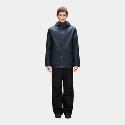 RAINS Rains Parka impermeabile - Blu - Hubert Humangoods